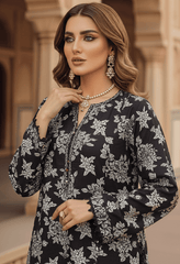 2-PC ALLOVER PRINTED MID SEASON POLO COTTON A02